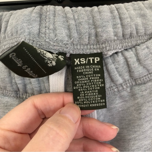 Roots grey organic cotton blend women’s sweatpants - Picture 9 of 10